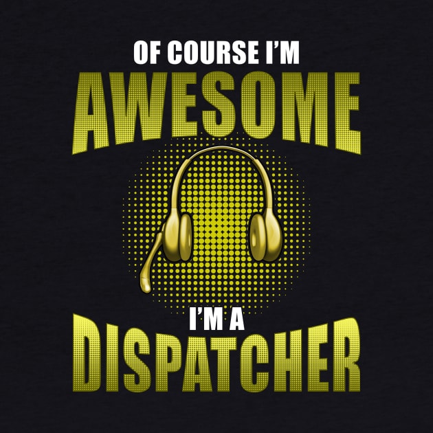 Awesome 911 Dispatcher Gift by guitar75